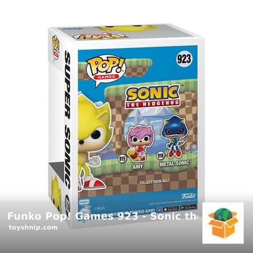 Check out this product 😍 Funko Pop! Games 923 - Sonic the Hedgehog - Super Sonic Vinyl Figure - AAA... 😍 by Funko starting at $18.70 USD. Shop now 👉👉 shortlink.store/ovwbjbljfwvr #Funko #ToyShnip #Onlinestore #Shopping