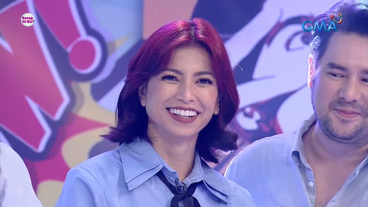 Watching Sarap 'Di Ba? @glaizaredux ang poganda!! 😍