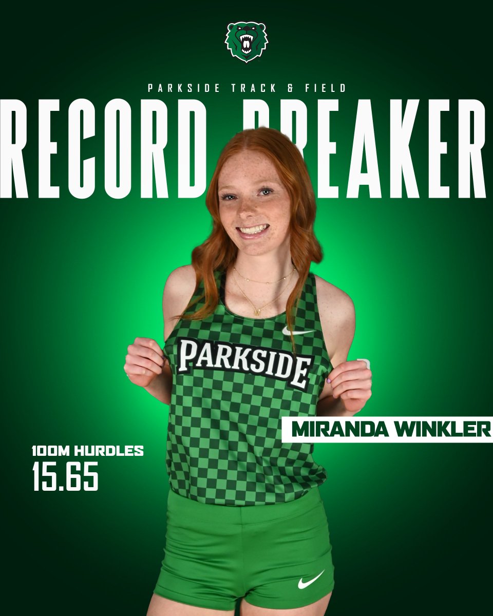 Down goes the 100m hurdles record!

Miranda Winkler sets a new school record with a time of 15.65! 

#RoadRangers // #RangerIMPACT
