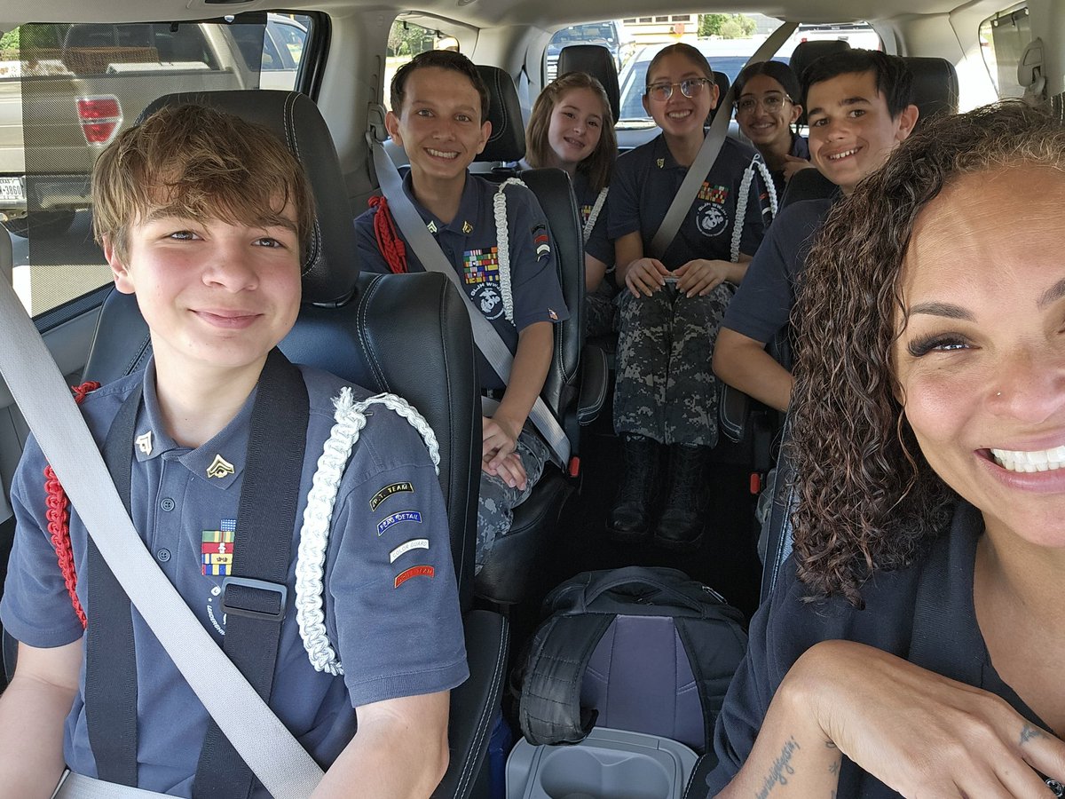 The cadets take pride in serving their community, and I am honored to have a front seat in their journey. I absolutely love creating memories with these kids. #TISDLOTC #CommunityPresentationOfColors #LOTC @TISDGLJHS