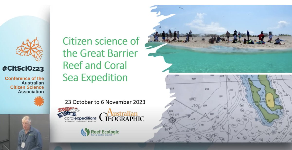 Citizen science expedition of the GBRMP and CSMP- youtube.com/watch?v=dwjz8Q… with @CoralExpedition @ausgeo @CitSciOZ