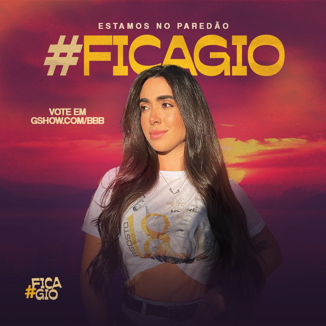 Fugindo do previsível e acreditando no que parece ser impossível, convocamos todos vocês para fazermos uma reviravolta no jogo e sermos #ForaAlane nesse paredão! Essa é nossa chance de ir contra a obviedade. FOCO TOTAL NO GSHOW! #FicaGiovanna #BBB24