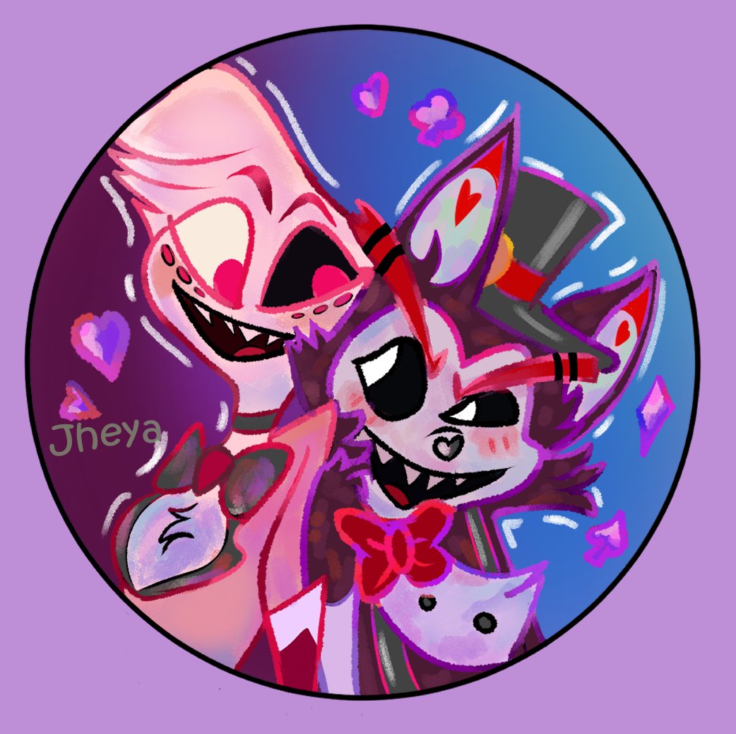 AngelxHusk 👀

#huskerdust #HazbinHotel #fanart