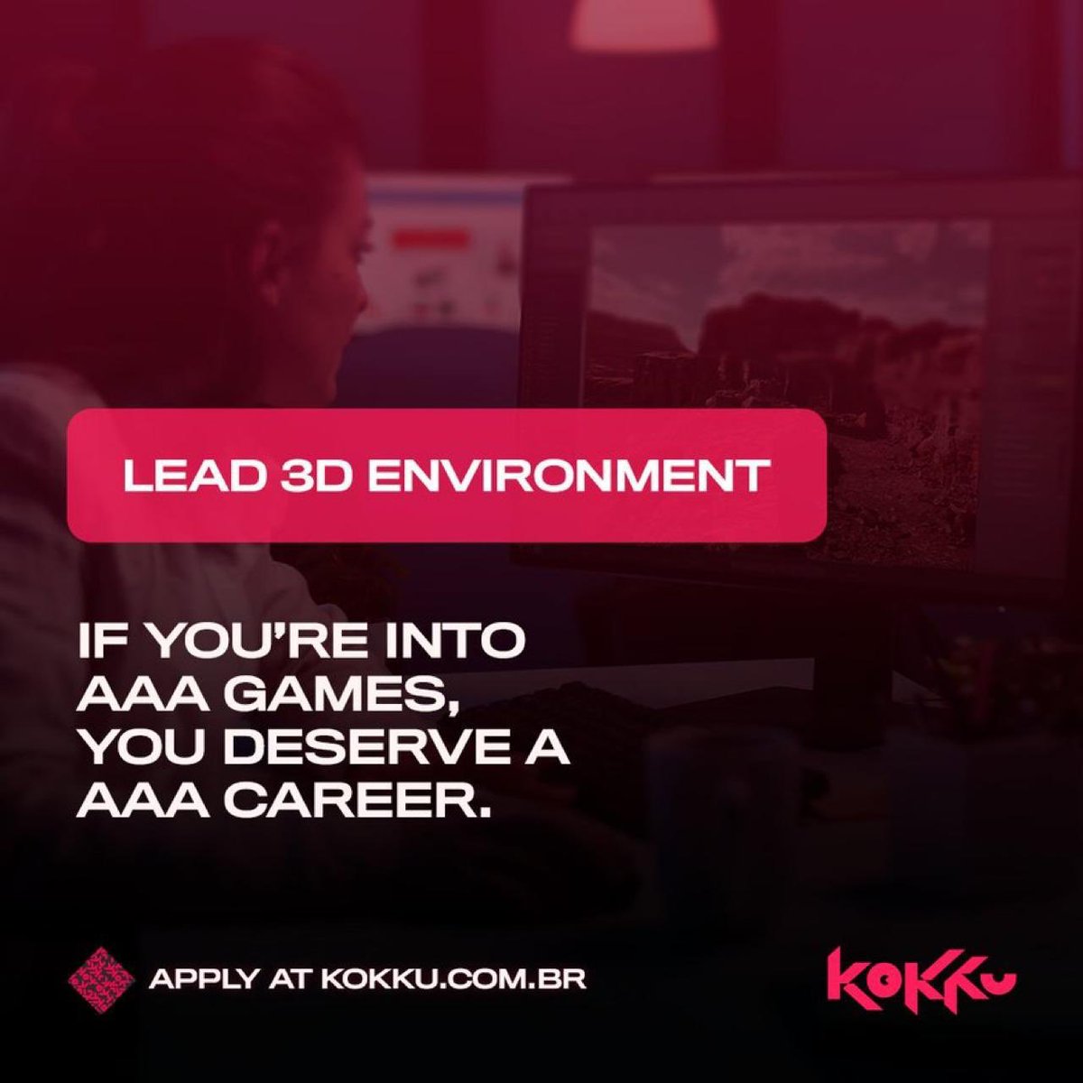 🌟Vagas: Líder Artista de Ambientes 3D na Kokku!🌟 Buscamos um talentoso líder para criar ambientes in-game excepcionais e elevar nossa equipe. Apaixonado por 3D e gestão? Candidate-se agora! 🔗 apply.workable.com/kokku-games/j/…