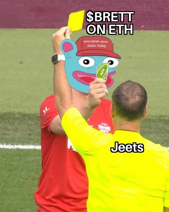 TheMemeCaller's tweet photo. @NikolaBench $BRETT on Eth. Community is based af https://t.co/7ktz6PoJGE