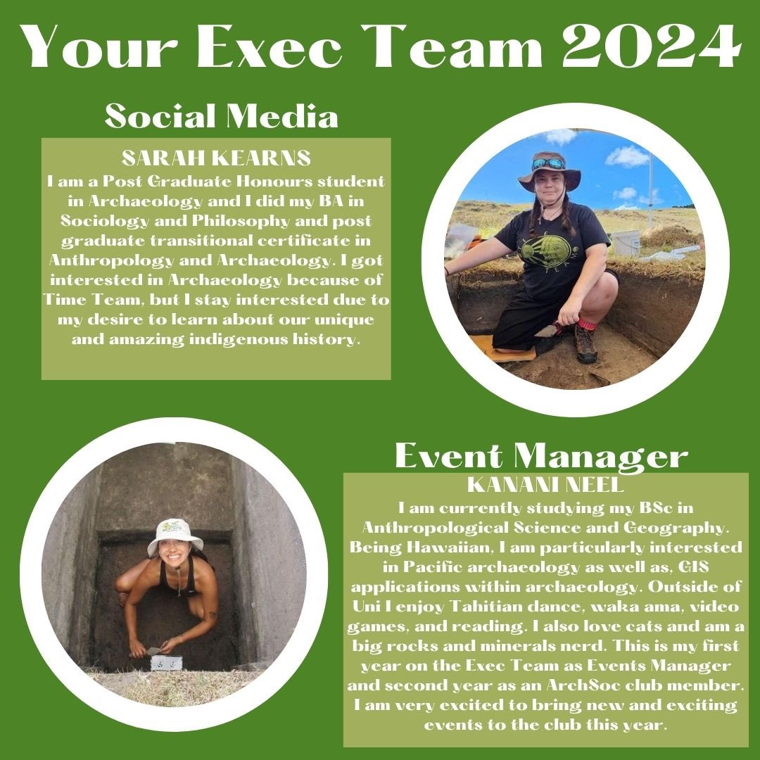 Meet our Exec for 2024! We look forward to getting to know you guys over the year!