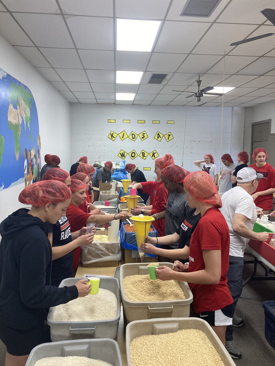 Thank you to Stamp Out Starvation for having us tonight. We were able to pack more than 5,000 meals that will be shipped to directly to hungry children around the world. #MakingaDifference #RRR