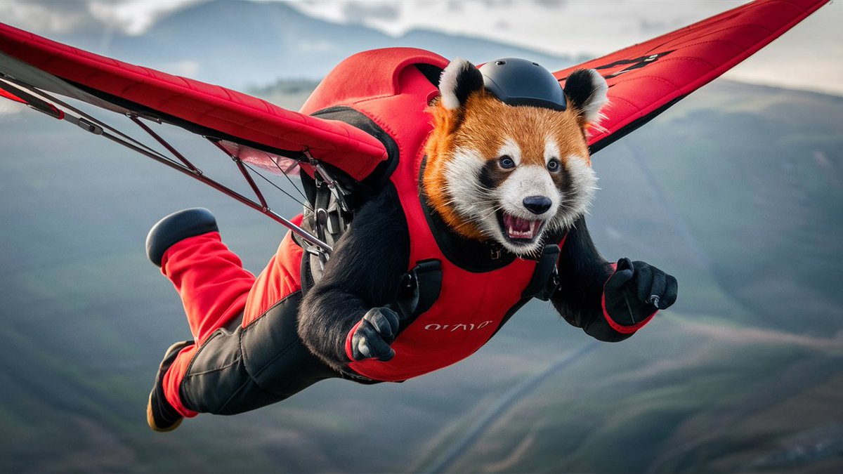 TinyDesignAI's tweet photo. 🚨#PromptShare🚨

Animal Extreme Sports.

Created using @ideogram_ai

Prompt in ALT.

Influenced by @Anima_Labs

#aiart #art #ai #digitalart #generativeart #artificialintelligence #aiartcommunity #aiartists #artist #ArtOfTheDay https://t.co/0yIlONidW0