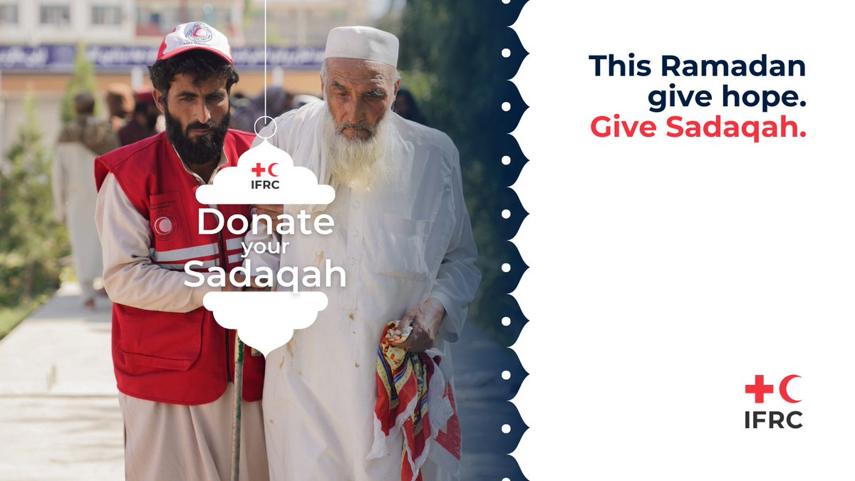 IFRCAsiaPacific's tweet photo. This Ramadan, give your Sadaqah and reach those that need it most through the International Federation of Red Cross and Red Crescent Societies @ifrc https://t.co/ucqrR8UmKv https://t.co/kBBwqcqGP8