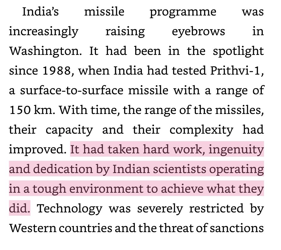 A riveting read. Friends with Benefits by Seema Sirohi. 🇮🇳🇺🇸 This snippet - on what science did (can do) for nation building. 👇🏾