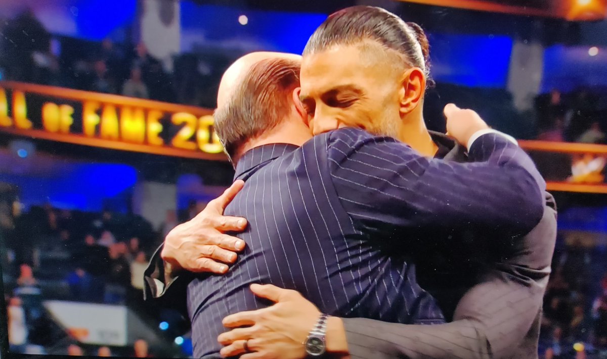 'The moment I'm not with the Wiseman, is the moment you won't see the Tribal Chief anymore.” What just Roman Reigns said 👀🥹 #PaulHeyman #WWEHOF