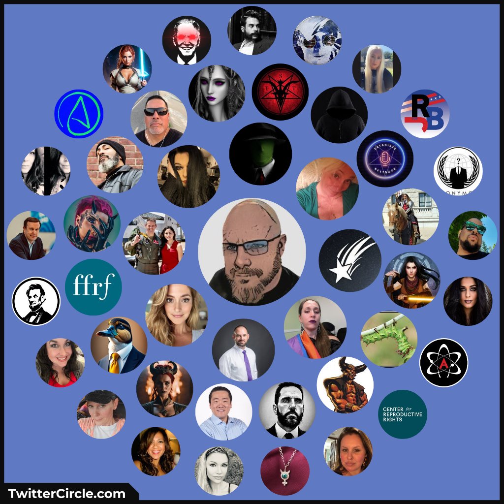 Happy #FF friends. Congratulations to Circle 1. You all are the accounts that interacted with me & Twitter's API deemed the top 8. 😁 Circle 1 @OccamsPhi @RyanShead @JoJoFromJerz @AdamKinzinger @Gwyn_Goore313 @YourAnonNews @ToriatheistTori @LoneStarLeft Circle 2…