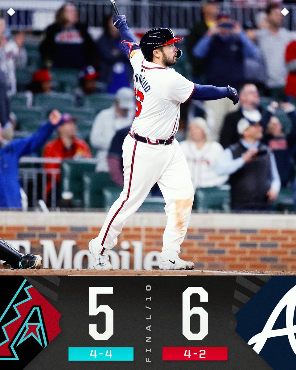 The @Braves come back in the ninth and #walkoff in the tenth!