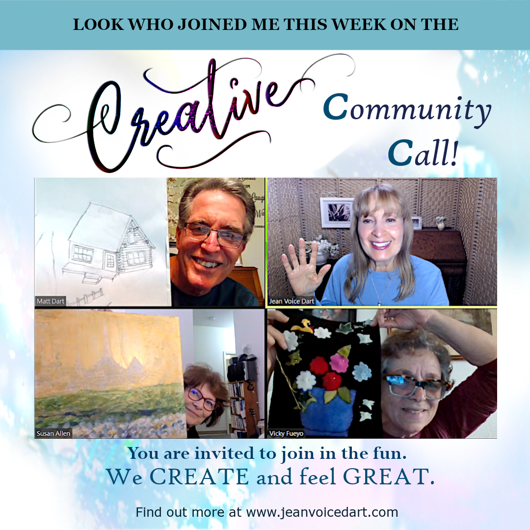 Thank you to everyone who joined me Saturday, 4/2/24, at the 'Creative Community Call.' We creatively worked together on pencil drawing, graphic art, creative writing, acrylic painting, and quilting. You are welcome to attend 🌹❤️#creative #community #artshare #shareandsupport