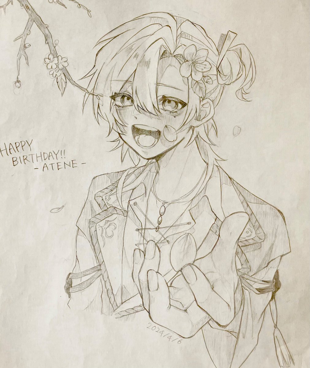 #古城爆誕祭2024
#アテアート
アテネくんお誕生日おめでとう！コメントにお手紙も貼ってます😌