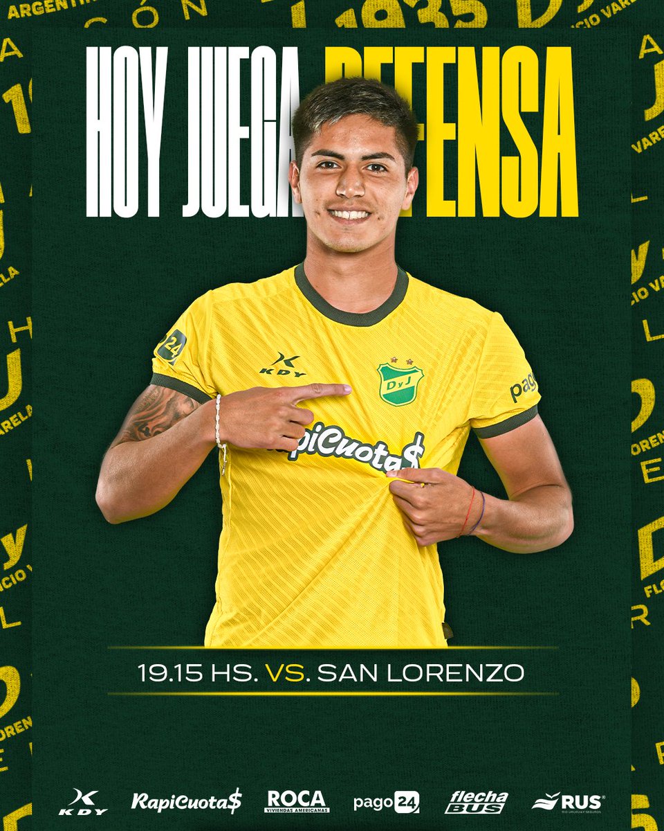 💪🏻 ¡Un Nuevo Esfuerzo!

¡Como siempre #TodosJuntos! 🤜🏻🤛🏻
#HoyJuegaDefensa

#VamosDefe💚💛💚