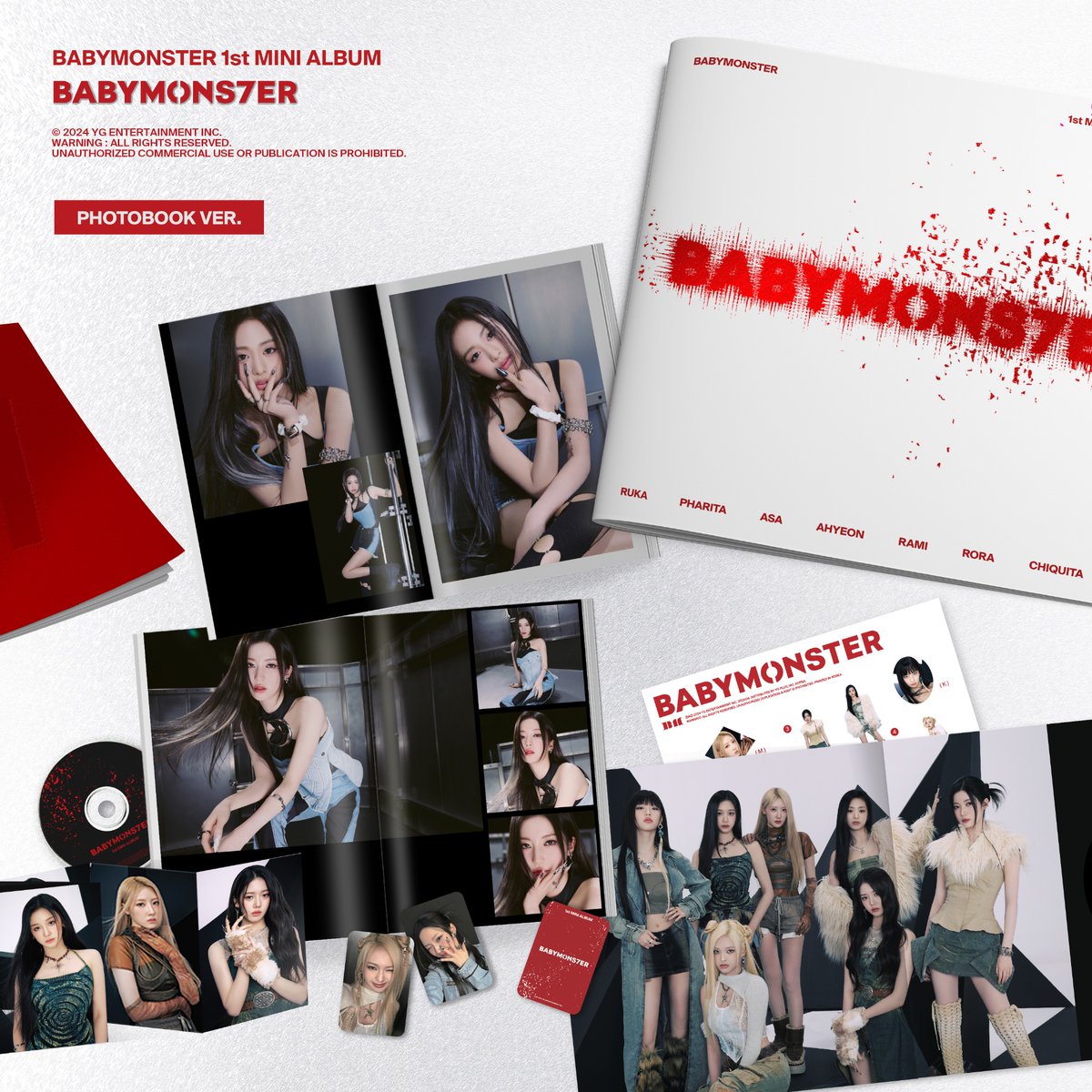 BABY MONSTER 1stオフラインサイン会　全員サイン BABYMONSTER 1st FULL ALBUM [DRIP] 発売記念 スペシャルイベント開催