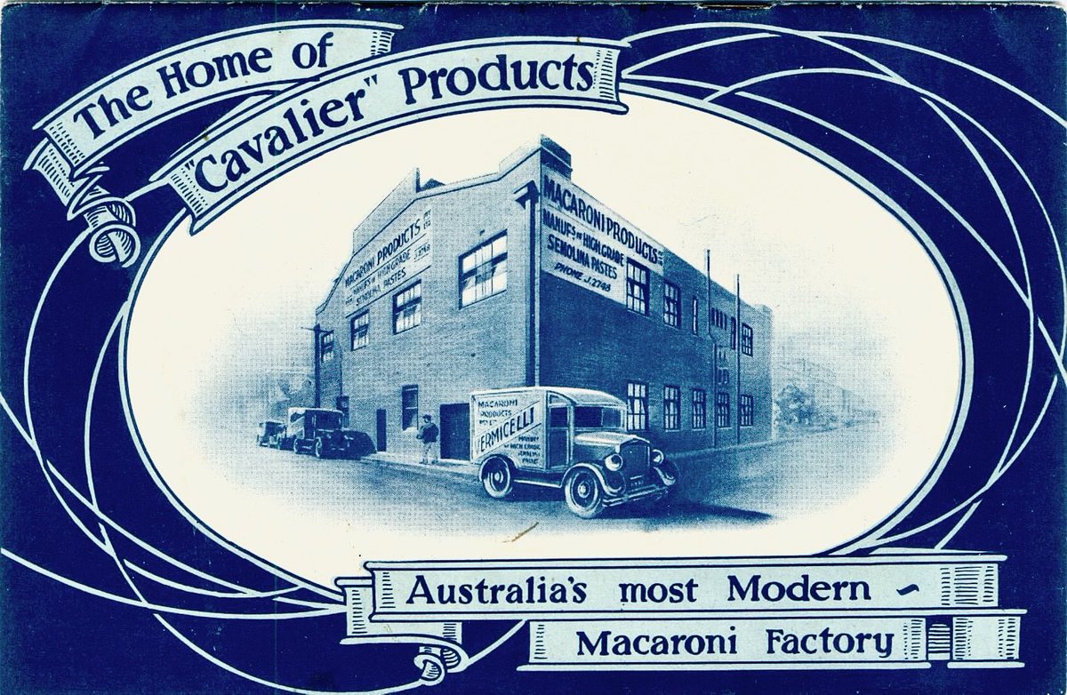 Australia’s most modern macaroni factory, Collingwood 1934