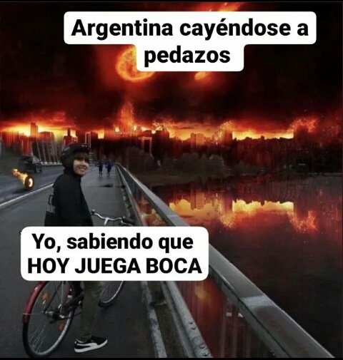 "Hoy juega Boca"