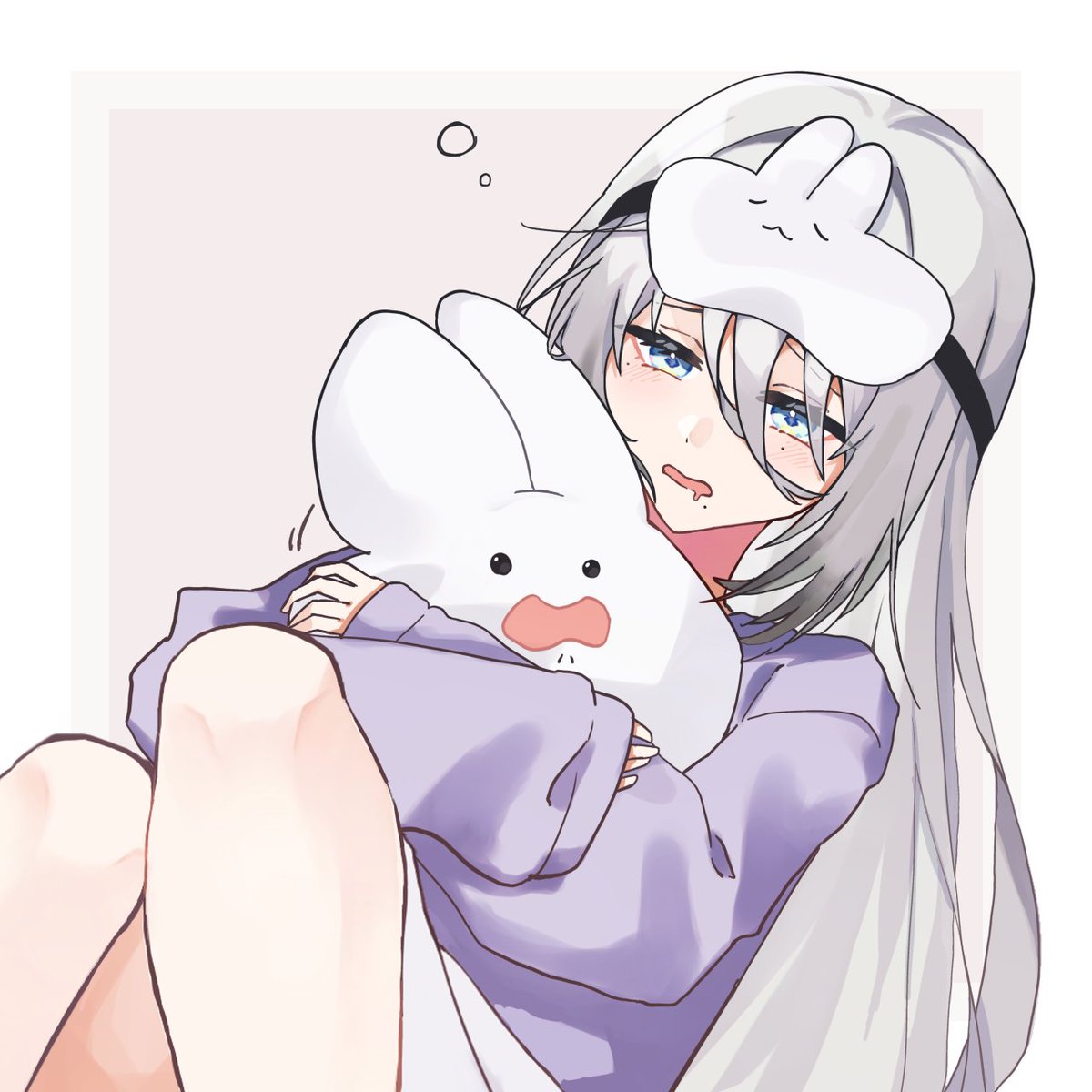 #いらすたいん 🐇💤