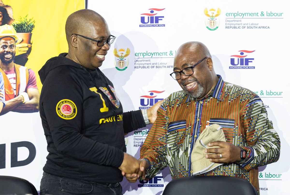 The <a href="/GautengProvince/">Gauteng Provincial Gov</a> together with <a href="/deptoflabour/">Department of Employment and Labour</a> and the <a href="/UIFBenefits/">UNEMPLOYMENT INSURANCE FUND (UIF)</a> are this morning launching the Gauteng #iCrushNeLova Jobs and Skills Programme which will avail 482 000 opportunities for people of all ages in the province, particularly those living in townships, informal