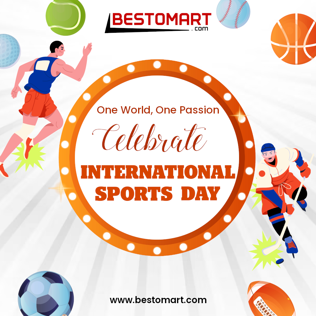 One World, One Passion: Happy International Day of Sports!

#InternationalDayofSports
#SportsDay
#PlayForPeace
#HealthyLiving
#SportForAll
#UnityThroughSports
#GlobalSportsDay
#ActiveLife
#SportingSpirit
#TeamWork
#FitnessMotivation
#CelebrateSports
#GameOn
#AthleteLife