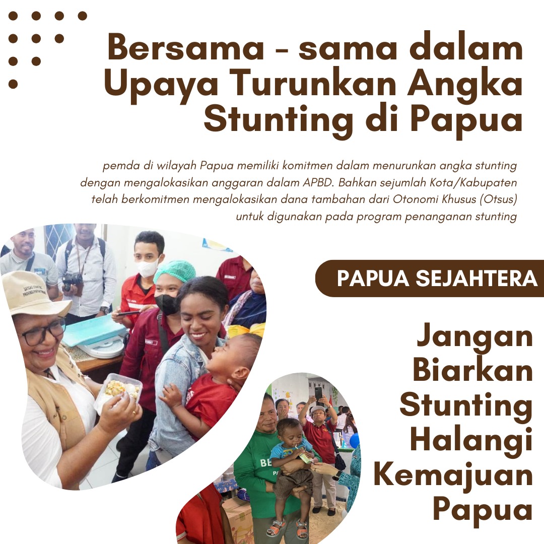 dewicrisna1's tweet photo. Seluruh stakeholders di Papua baik Pemerintah hingga pihak swasta berupaya mengakselerasi program penanganan stunting. 

#Papua #PapuaIndonesia #TurunkanStunting #PapuaSejahtera https://t.co/CdUqwO2jmL