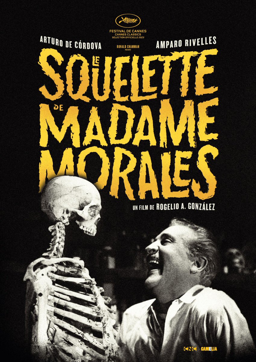 On est samedi et à 12h25 le @CercleCanalplus est en clair sur @canalplus. En scène de fin, je vous propose une farce mexicaine dans l’esprit de Buñuel «Le Squelette de madame Morales»