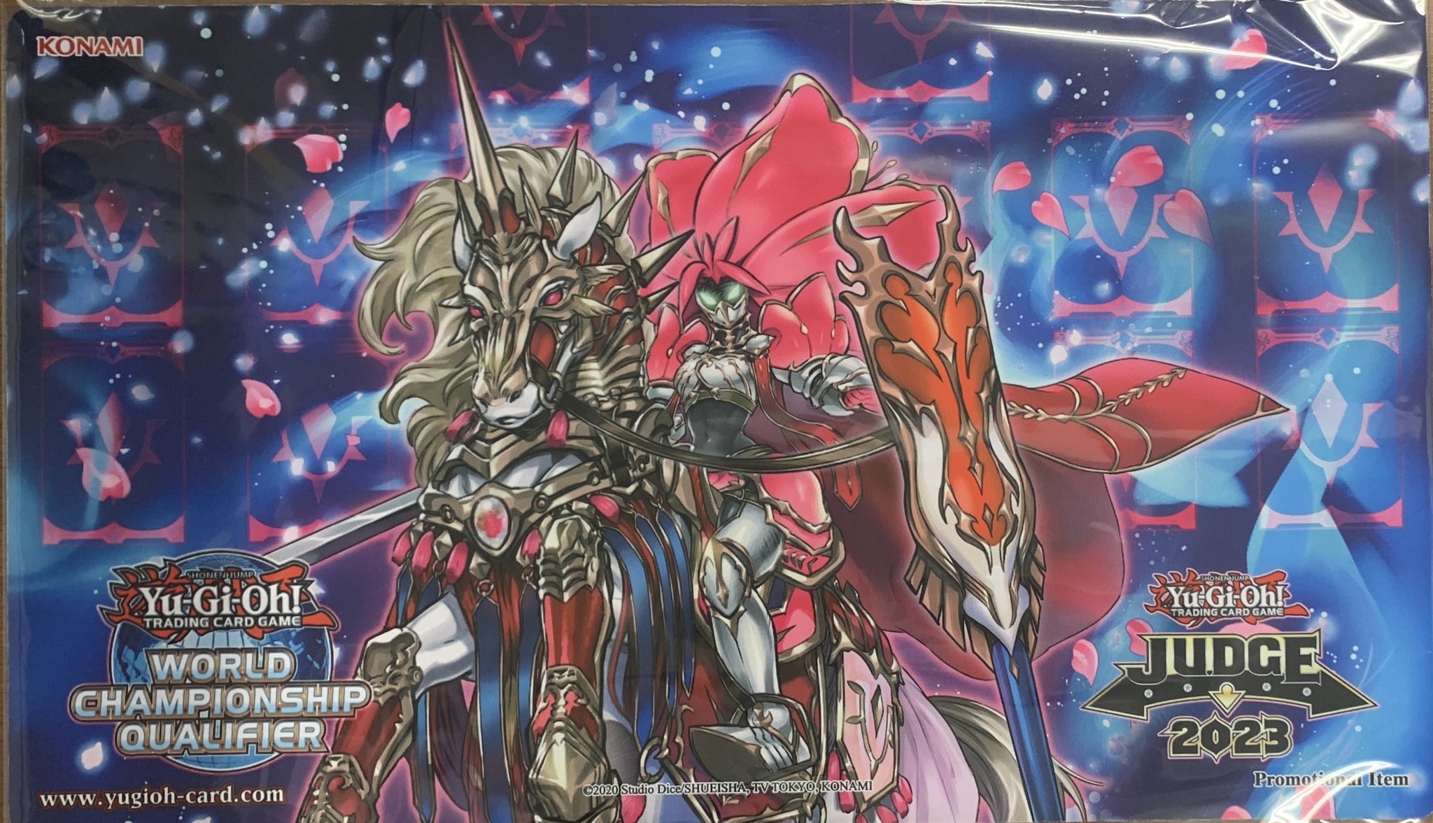 遊戯王北米版WCQ JUDGE 2023 フルール・ド・バロネス プレイマット プレイマット『フルールドバロネス(JUDGE2023