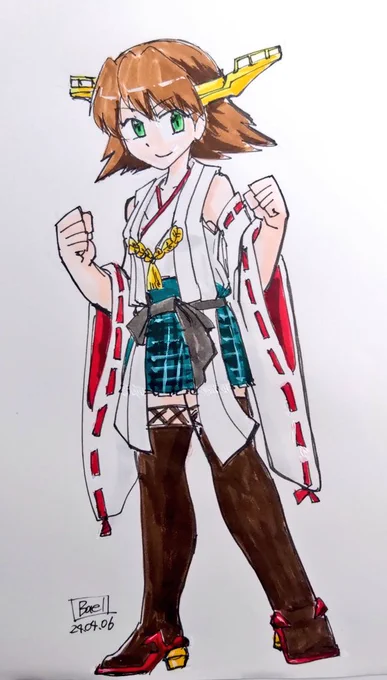 出来た!! #艦これ #比叡 