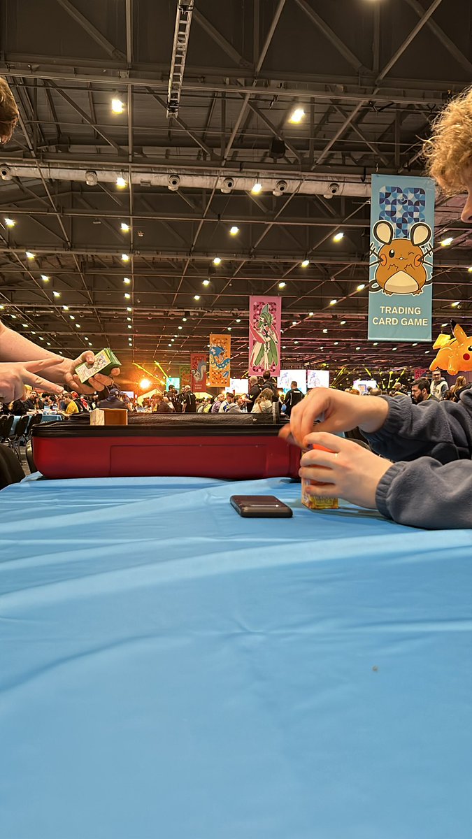 Camping here all day playing cube/Legacy, you’re welcome to join!