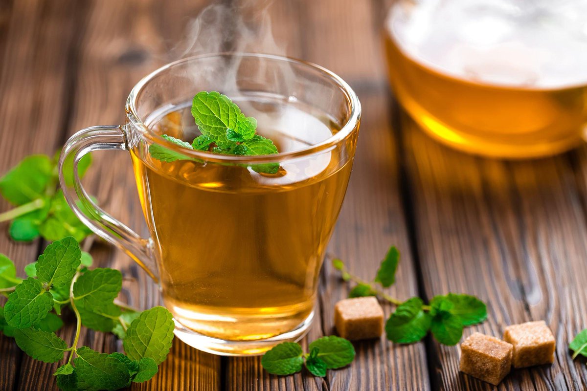Instead of stuffing yourself up with overly sweetened beverages disguised as tea, make this mint tea.

It will keep you refreshed, strengthen your immune system and hydrated.

To make this tea, you need