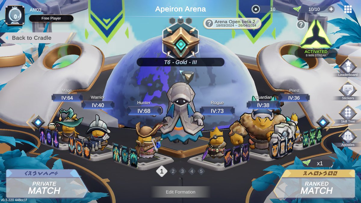 Yann24Ay's tweet photo. With this team I reached rank GOLD III 🥳 hope i win this time 😁🥰

#apeironnft https://t.co/SKkTo0MNJ6