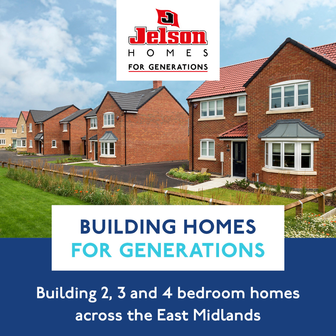 Jelson Homes are proud to be building new homes across the East Midlands. Their range of 2, 3 & 4 bedroom homes suit first-time buyers, growing families and downsizers alike. View their range of homes: Jelson.co.uk #ad