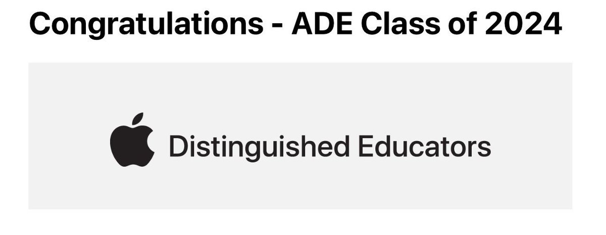 19sessantotto's tweet image. Congratulations to the new #AppleDistinguishedEducators Class 2024. Welcome! 

@AppleEdu #ADE2024 #AppleEduChat