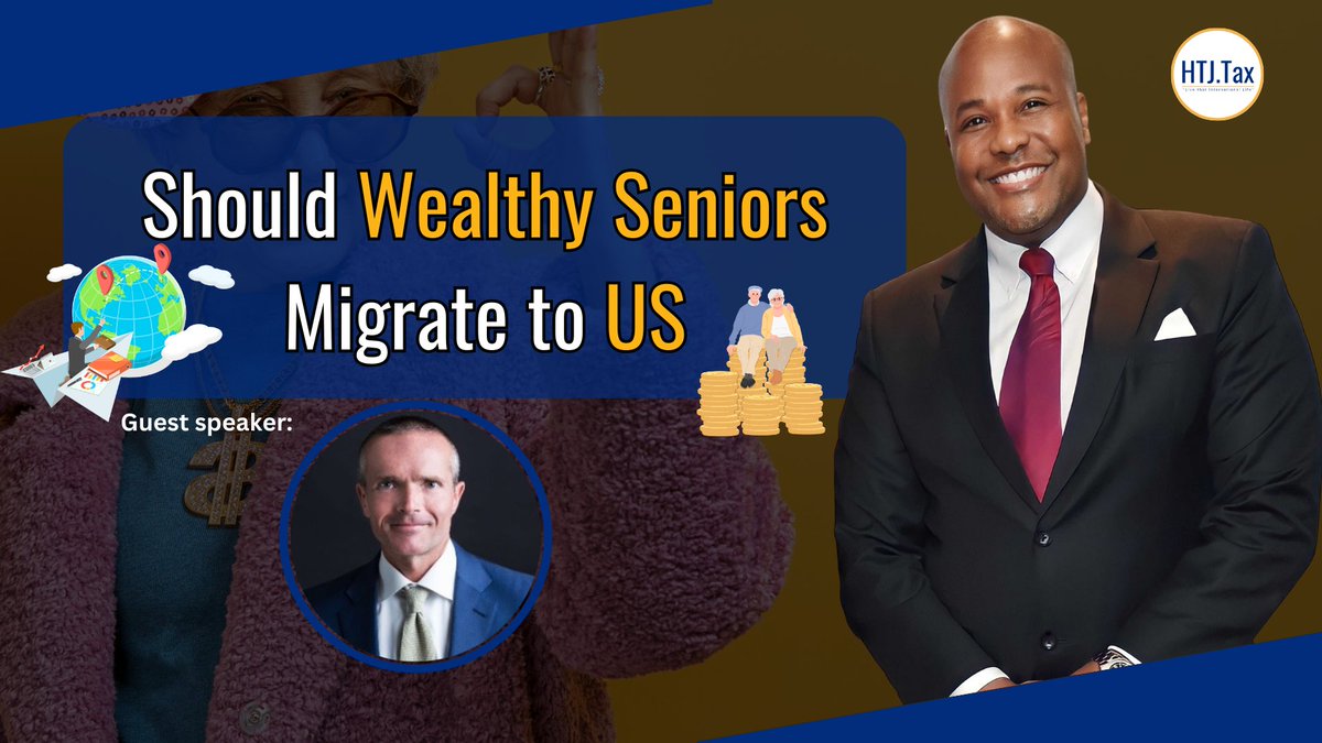 derren43's tweet image. [ Offshore Tax ] Should Wealthy Seniors Migrate to US.

youtu.be/xqm8-hqGf4Q

Need #InternationalTax advice? We are here...

#USMigration #TaxAdvantages #ClimateVariety #BusinessOpportunities #LifestyleDiversity