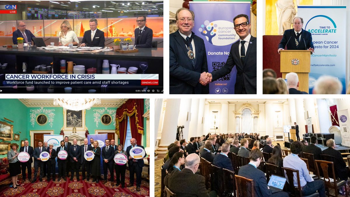 Huge thanks to all the guests and participants at the Cancer Workforce Fund launch in London on Thursday!

The fund is now up and running. Join us and support the efforts to tackle the #Cancer #Workforce Crisis in the #UK &amp; #Europe

Get involved!➡️europeancancerfoundation.org/cancer-workfor…