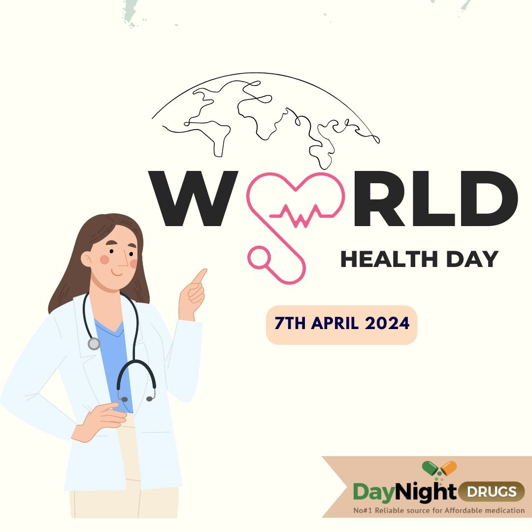 Taking care of your body is a powerful way to take control of your health.

#DayNightDrugs #HealthIsWealth #WorldHealthDay #April2024 #HealthIsWealth #GoodHealth #StayHealthy #USA #Healthcare #Doctors