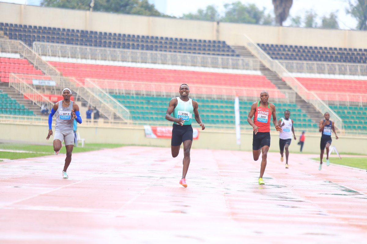 Boniface Mweresa wins the men’s 400m semi 1, timing 46:97sec, Moitalel Mpoke finished second in 48.96 #TeamKenya #worldrelaystrials