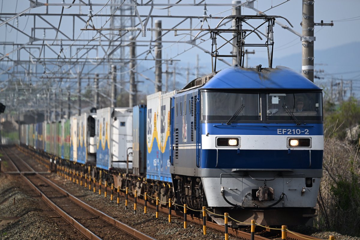 2024.04.06 15:33 鷲津〜新居町 1050レ EF210-2＋コキ26B