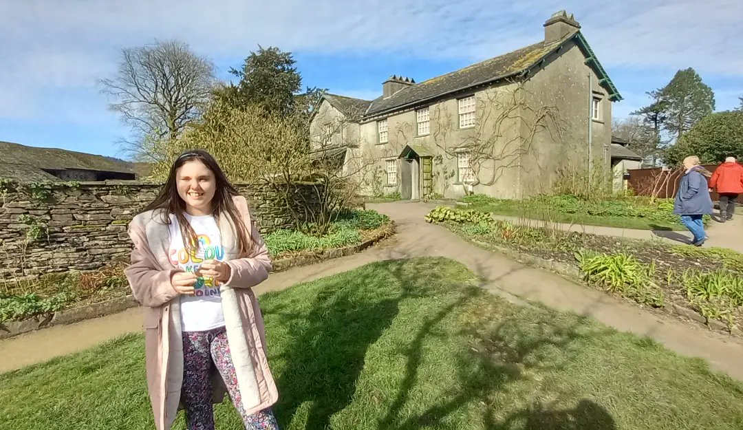 We had a fantastic time at Beatrix Potter's house. Thank you @nationaltrust #AutismAwareness