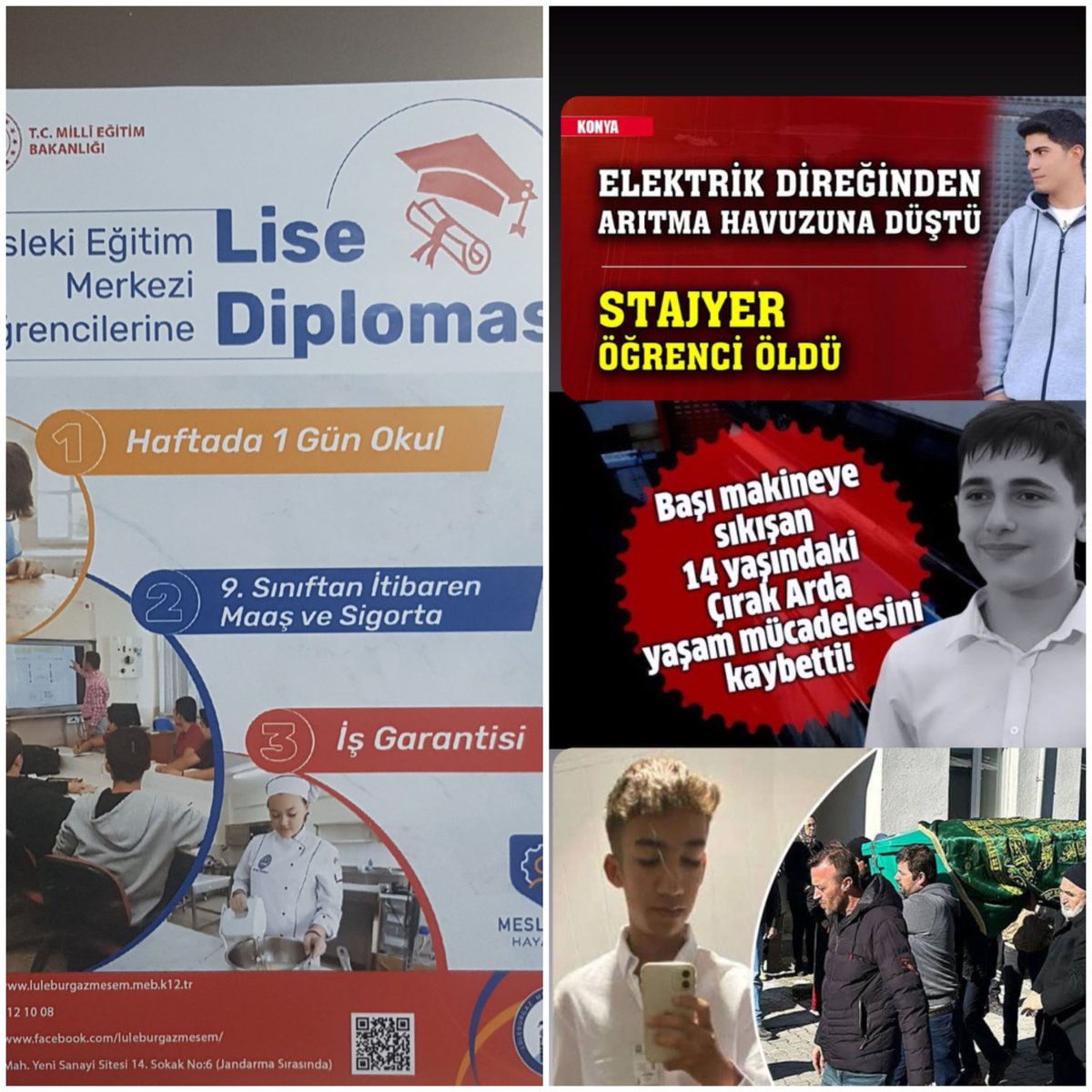 @isakarakas Şimdi Sizlere Soruyorum;
SİGORTANIZ BAŞLADI DEYİP, ÇOCUKLARI KANDIRMANIN 
NERESİNDE BU ADALET DENİLEN ŞEY...?

@isakarakas Bey
@sgksosyalmedya
@isikhanvedat

#HükümetÇıraklaraKulakTıkama
#KaybetmenizinSebebiYanlışAdaylarDeğilÇıraklardır