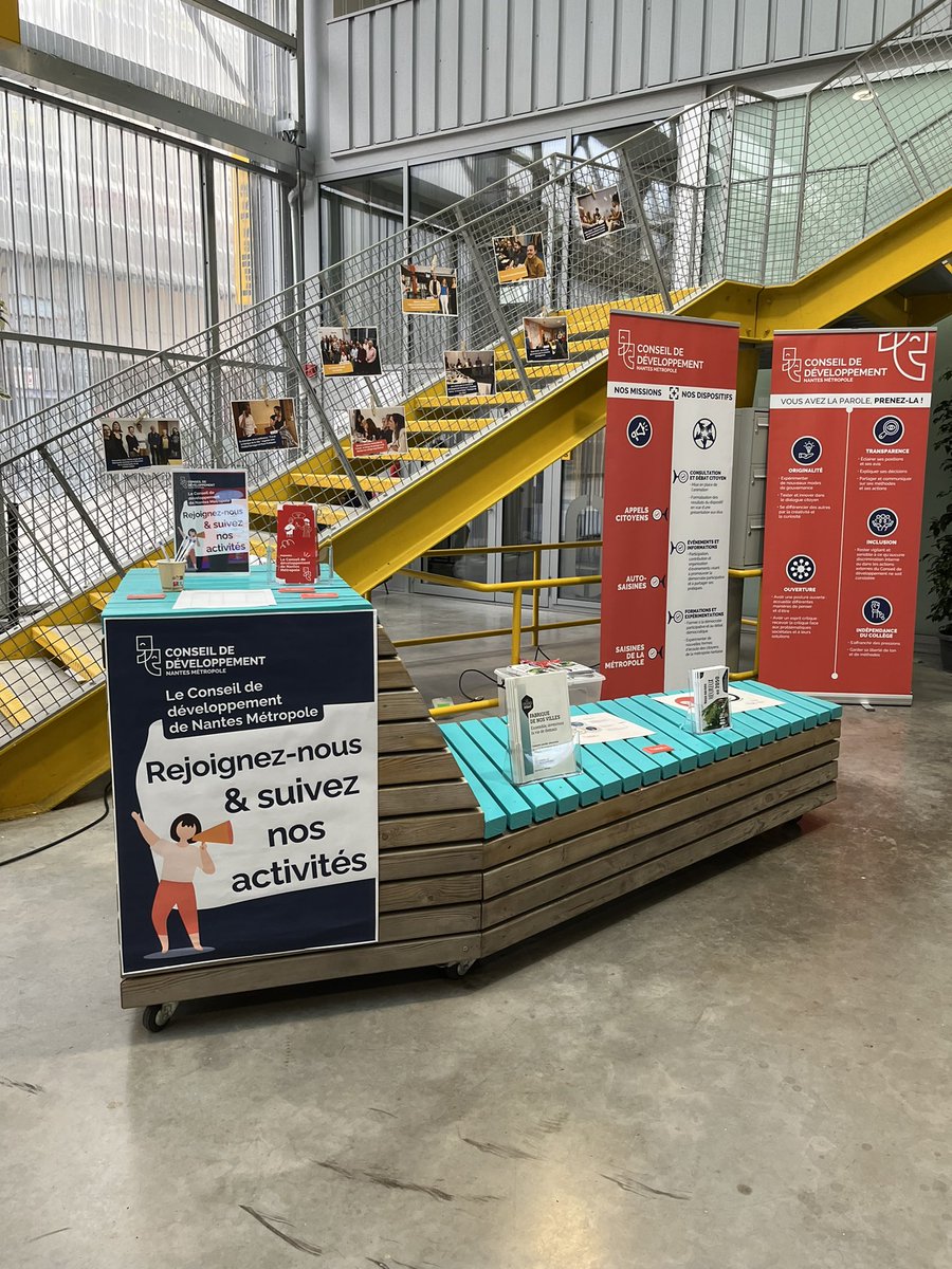 | Agora : Fusion d'idées, Éclats Citoyens !"✨ ]

1ère agora du Conseil de Développement de Nantes Métropole dans la convivialité et la bonne humeur !
C’est parti pour une matinée d’échanges intenses et riches.