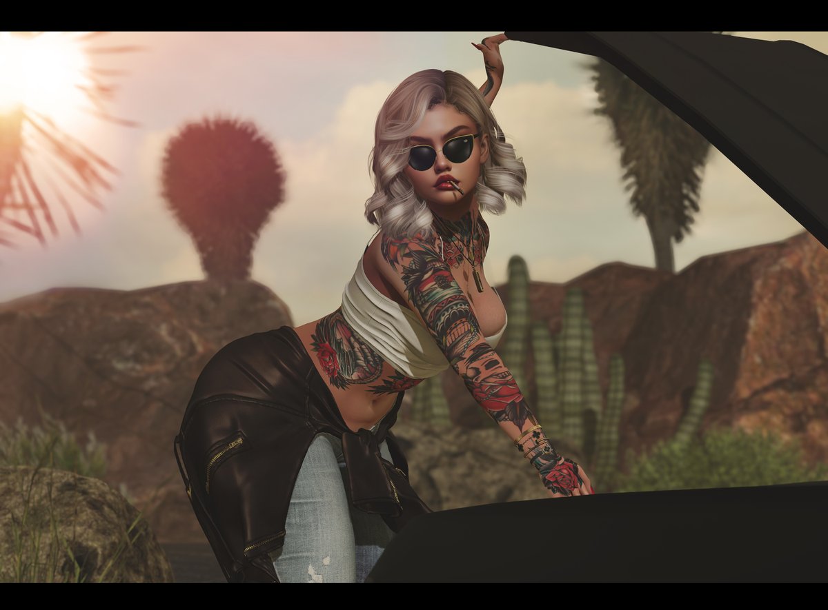 Another one bites the dust .. 
Style deetz in the links in Flickr
flic.kr/p/2pHxv8M
#secondlife #secondlifefashion #secondlifeblogger #SL #SecondLife #SLLooksGoodToday #VirtualWorlds