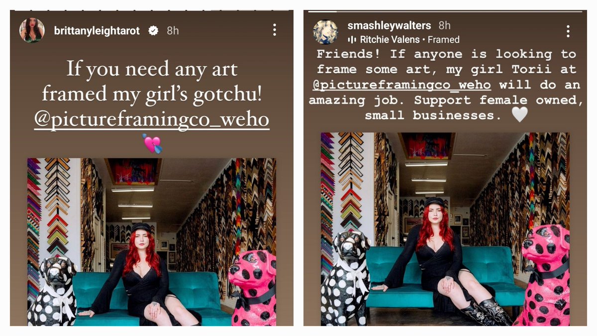 MarilynMansonU1's tweet photo. Brittany Leigh and Ashley Walters support their fellow "survivor" Torii Lynn by promoting her business, and still you get crickets from Misinfo and her fellow goons. #fakesupporters https://t.co/dCZ83qsljL