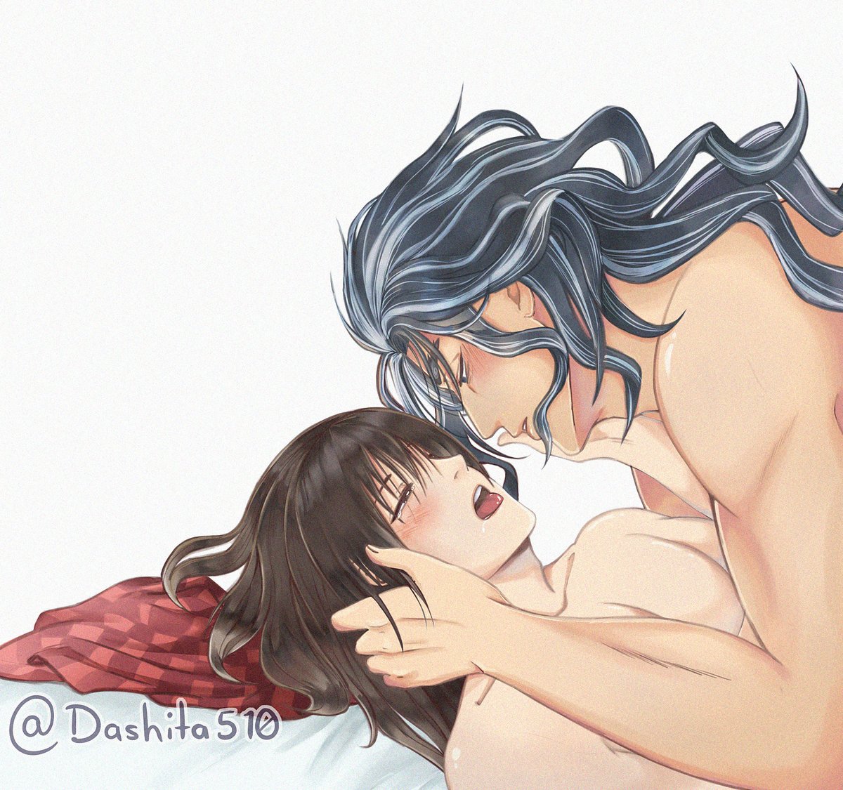 Dashita510's tweet photo. Ya es la madrugada del sábado y yo... puedo decir que creo que me estoy obsesionando con éstos dos ♥
Hace mucho que no hacía un fanart con éste tipo de coloreado. Creo que necesito tener un poco más de práctica, por lo mientras, me gustó el resultado 
#SusaOki para ustedes ♥ https://t.co/O1kZNg1XI1
