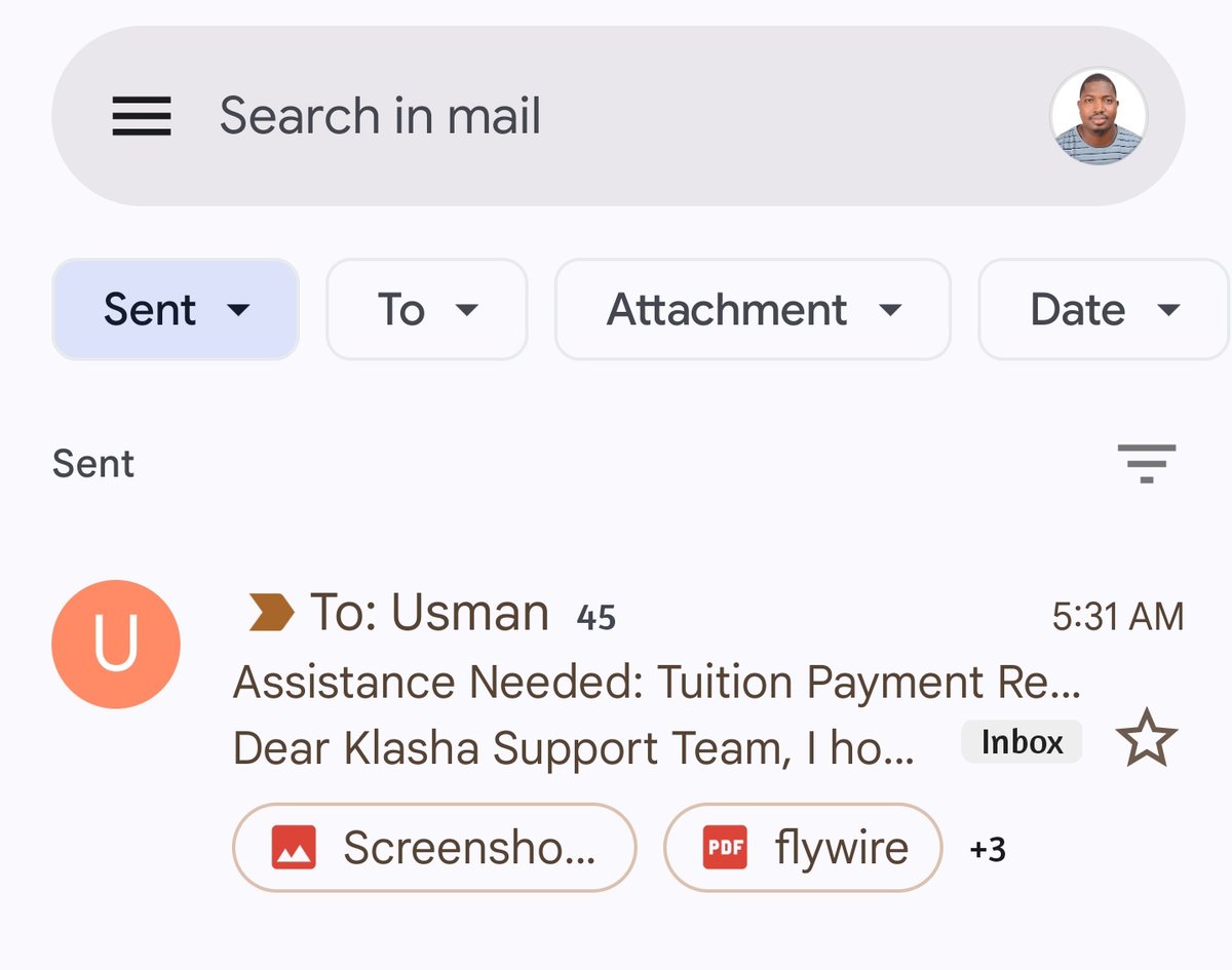 @KlashaApp it's been way too long since I requested for a tuition deposit refund processed to my virtual card. I've provided all necessary information via email since last year, yet no tangible feedback. Stop holding onto my money and take action now. This delay is unacceptable.