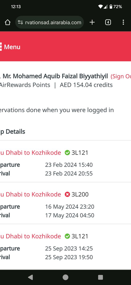 Aquib_Bee's tweet photo. Recently i had a bad experience with @airarabiagroup. I had to cancel my ticket due to vacation change and at the time of cancellation the total amount to be credited as shown as AED 568, but i received only AED154. 
I am a victim of a pure scam. i raised complaints,no action yet https://t.co/psTN5CLHNM