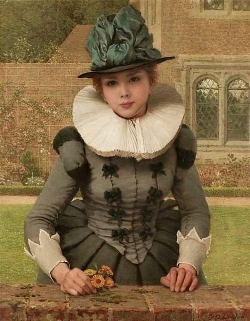 'Sweet Anne Page', del pintor británico George Dunlop Leslie (1835-1921).