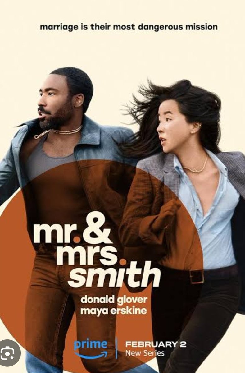 I'm currently swooning over the clothes in the reboot Prime series 'Mrs & Mrs Smith'. I can't afford $1500 silk shirts from The Row but, inspired nonetheless - hoping @dieworkwear will do a thread on what @donaldglover wears because it's 🔥